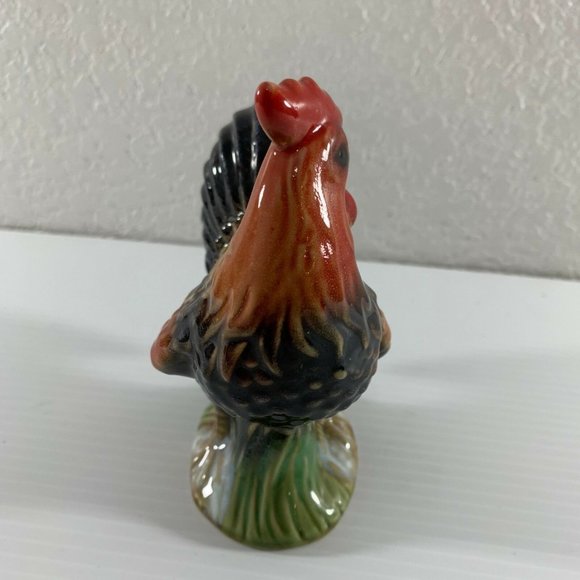 Dolgencorp Ceramic Rooster 4.5" Tall Figurine - Picture 4 of 5